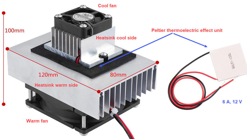 Thermoelectric cell