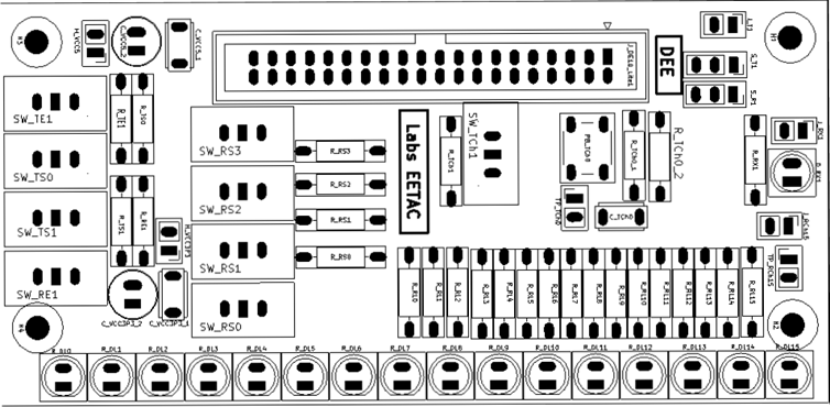 Silkscreen PCB